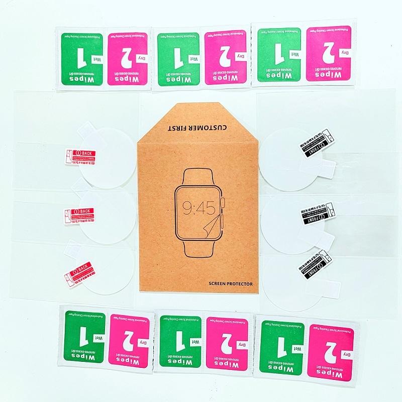 3 Pellicole Protettive Per Amazfit Active - TPU, Anti-graffio, Trasparenti - Foto 9