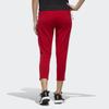 Adidas Retro Color Block Logo Mid Waist Knitted Sports Pants Women Pants Red GP6399