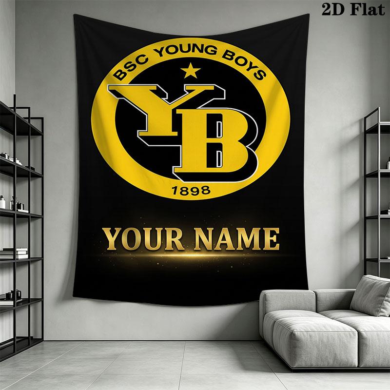 Custom Yb Wall Hanging Printed Fabric Blanket Decorative Tapestries for Bedroom Living Room Home Decor