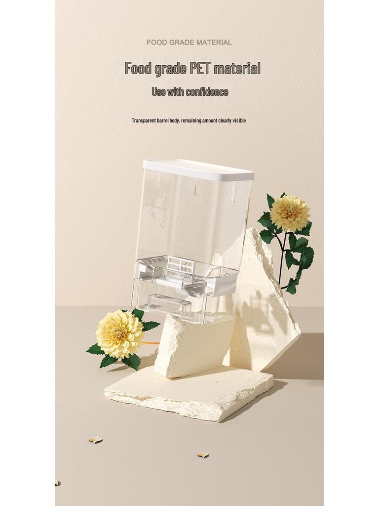 Nástěnná nádoba na skladování obilí – Hermeticky uzavřená nádoba s lisovacím mechanismem odolná proti hmyzu na rýži a proso