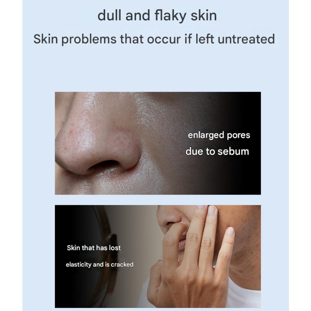 3W CLINIC Seol Gukhwa (Snow Chrysanthemum) Homme 3-Piece Skincare Set