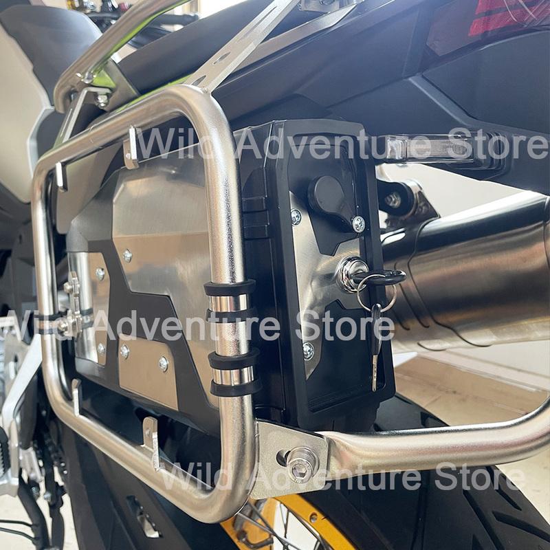 For VOGE DS900X DSX900 Motorcycle Aluminum Toolbox 900 DSX 900 Dsx900 Left Side Waterproof Tool Box Tool Box Toolbox Accessories