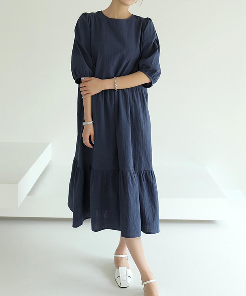 Ppaeppae Cotton Maxi Long Dress