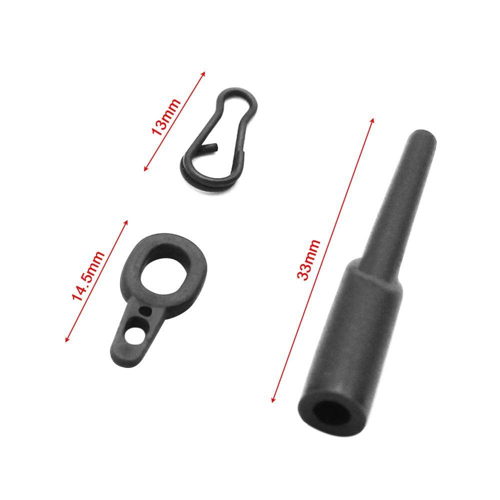 Run Ring Weight Sinker Clips Easy Glide Helicopter Rig Connector  Carp Fishing