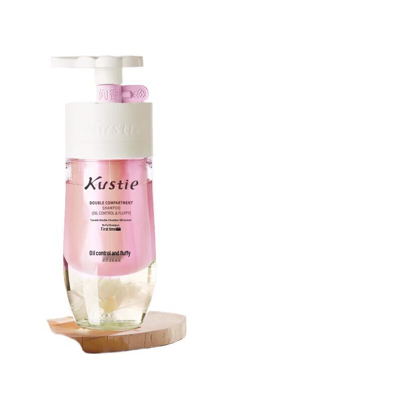 

Kustie Dual-Chamber Shampoo Set