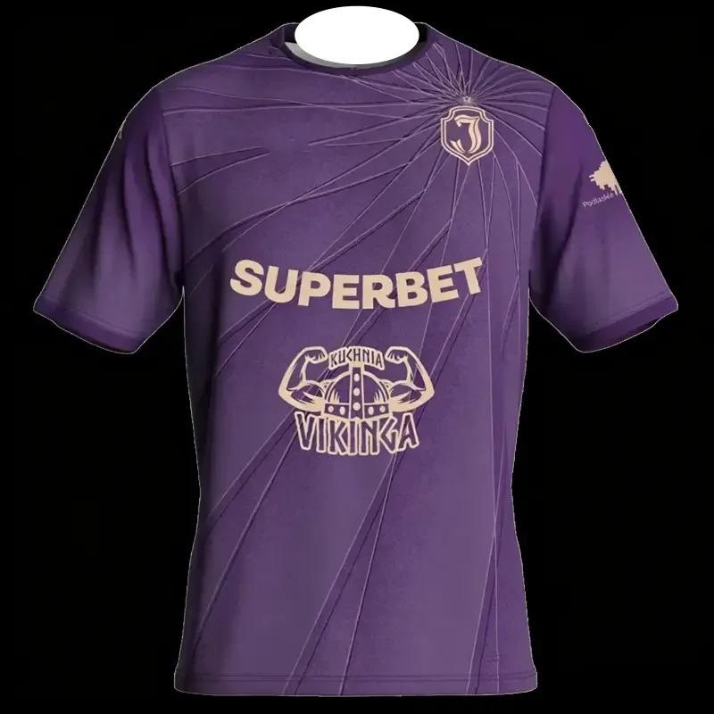 

Latest Polish Super Football Men s Jersey Poland Jagiellonia Białystok Quick Drying Soccer Training Fans T-shirt Beach Wear Training Jersey Shirt 4XL