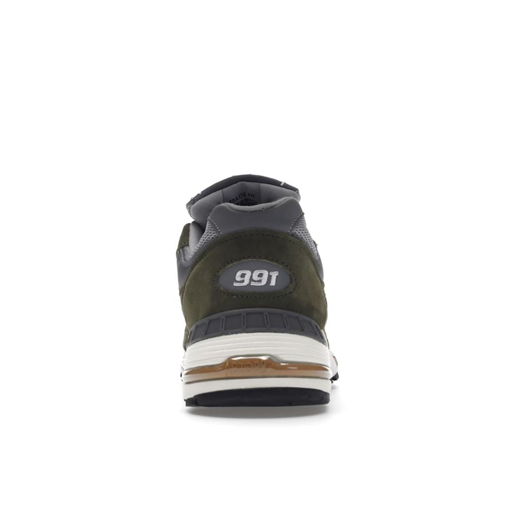 New Balance 991 Made In England Green Grey Men Sneakers Tan M991GGT