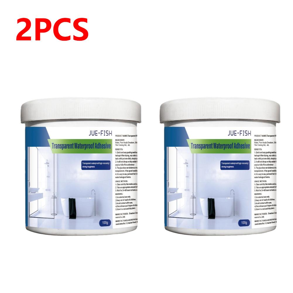 New 1-10PCS Waterproof Sealant Agent Glue Toilet Anti-Leak Invisible Sealant Glue Roof Repair Broken Agent Sealant Repair Tools