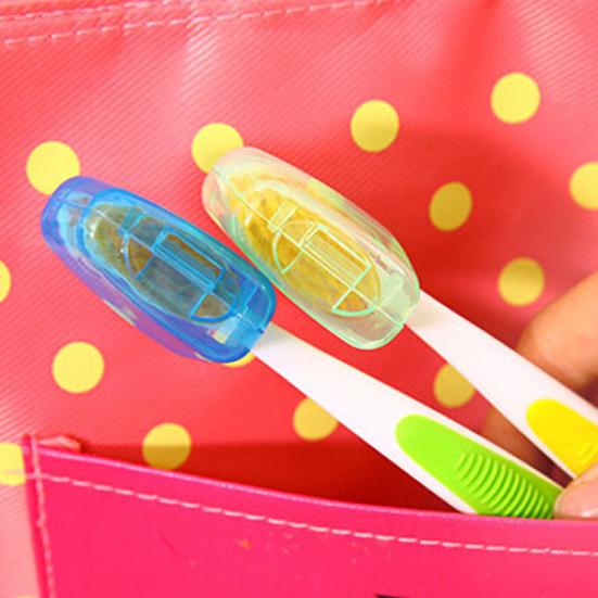 5 יחידות מחזיק כיסוי מברשת שיניים נייד נסיעות טיולים קמפינג כיסוי מברשת נרתיק