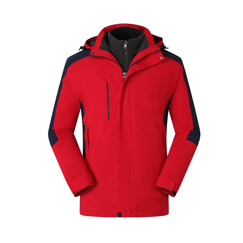 Jiaxin LZFS-708 Fleece 3-in-1 Detachable Sports Jacket XL