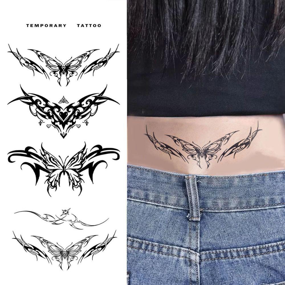 Long-lasting Butterfly Tattoo Stickers Waterproof Body Art Tattoo Temporary Tattoo Stickers Party