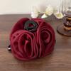 Flower HairpinRose Hairpin Back of The Head Shark Hairpin Hair Clip Headwear Hair Accessory