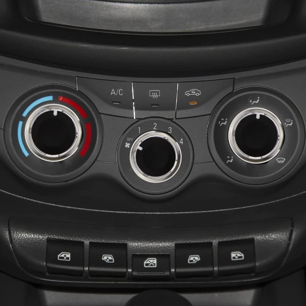 3PCS Car Air Conditioner Heat Control Switch Knob AC Knob Fits Toyota Vios 2002-2006 Yaris