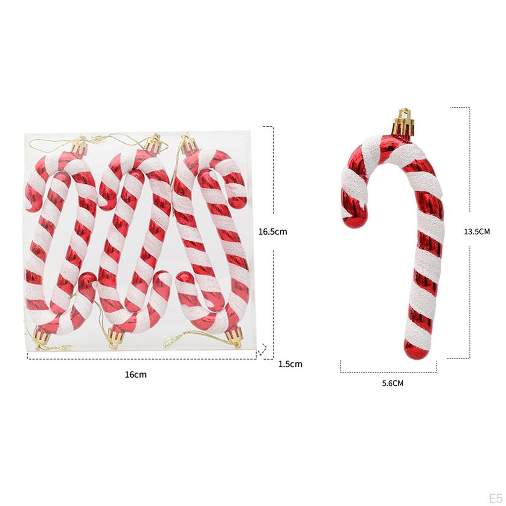 6 Pieces Christmas Tree Hanging Ornaments Decorations Home Holiday Thanksgiving