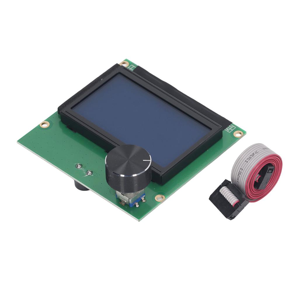 3D Printer Display Module 12864 LCD Display Screen with Knob Decoder for Ender 3 Series
