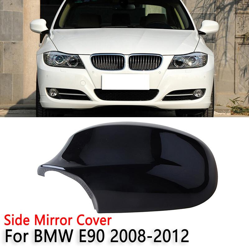 LH Driver Side Mirror Cover Glossy Black for BMW 3 Series E90 E91 2009 2010 2011