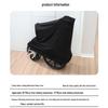 Elastic Folding Wheelchair Dust Cover - Anti-Dirt Sleeve for Medical Equipment