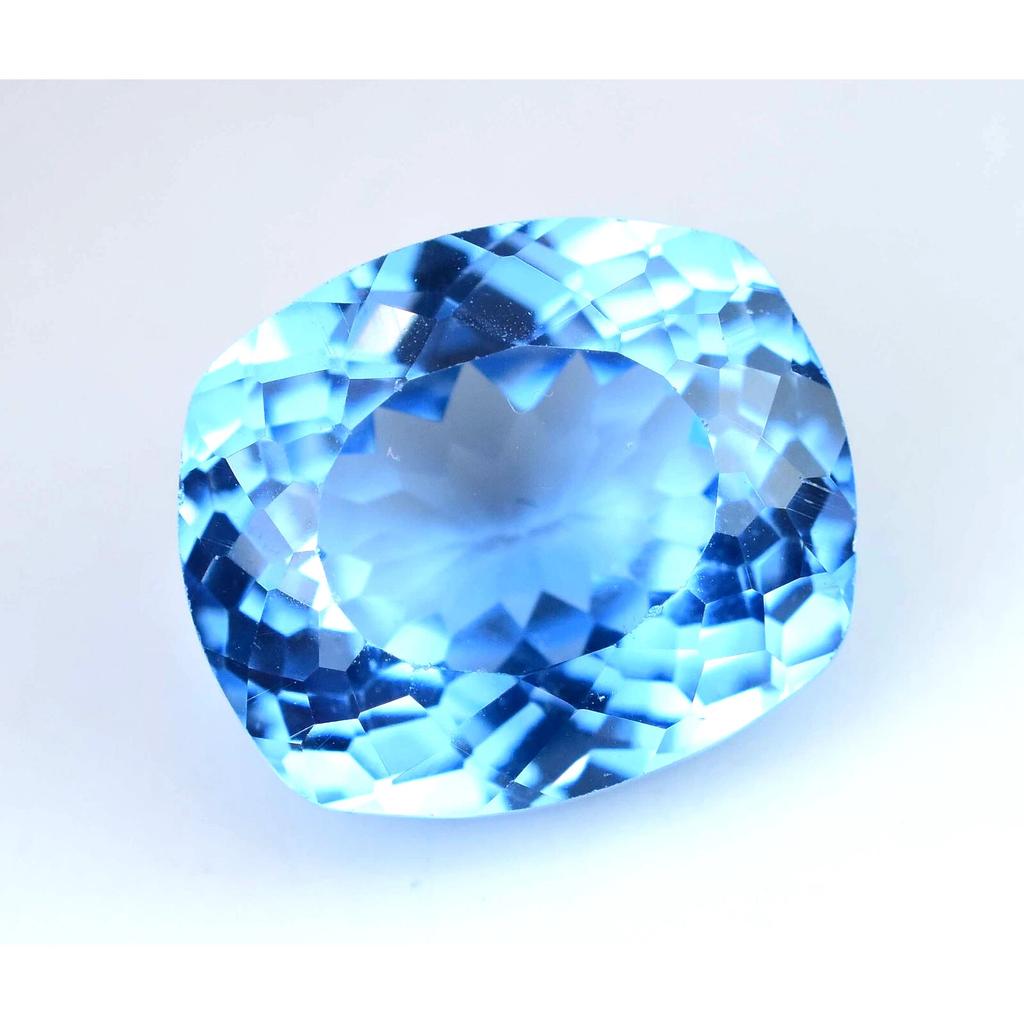 Natural Namibia Jeremejevite 13.95 Ct Cushion Certified Flawless Loose Gemstone