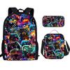 Games Console Backpacks Software Primary Backpacks Shoulder Bags 3D Print Boys Girls School Bag Travel Mochila Student Backpack