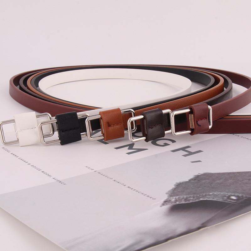 Slim Korean Version Waistband Women Fashionable Knot Decoration Cinching Dresses