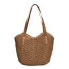 New Retro Large-capacity Bag Women's Fresh Straw Summer Beach Bag Shoulder Bag Vacation Women's Bag