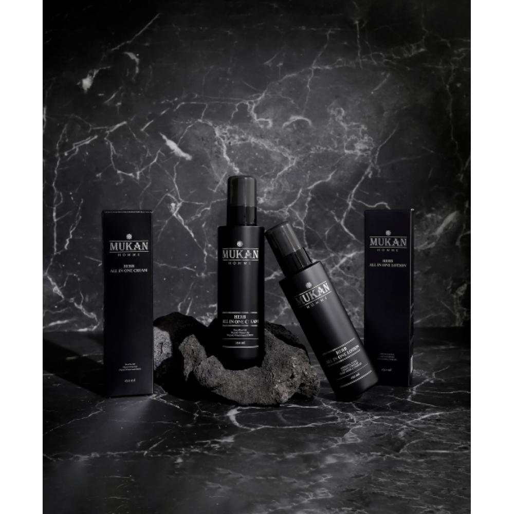 Mukan Men S All In One coSmeticS 150ml  2 typeS  1 All In One Lotion + 1 All In One Cream 03. 2 all-in-one creams