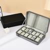 Zipper Watch Storage Box PU Watch Organizer Fashion Watch Display Box  Father's Day Gifts