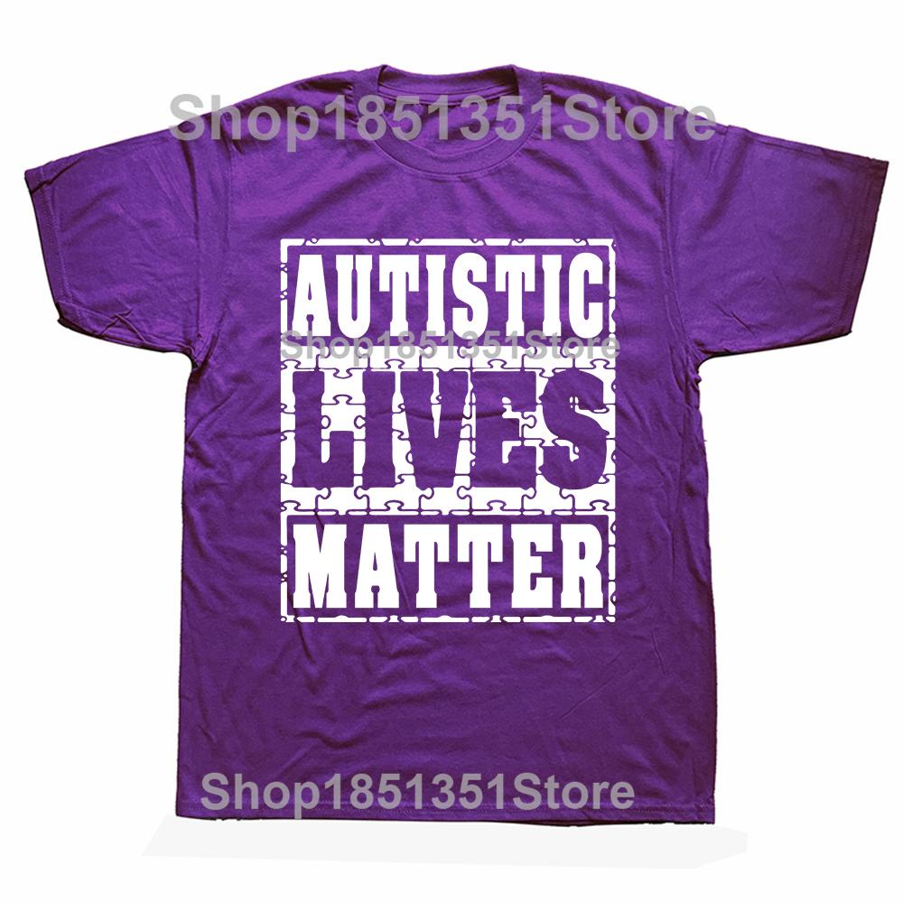 

Actually Autistic New Retro Autism Awareness Tee Tops Round Neck ShortSleeve Fashion Tshirt Clothing Casual Basic Tshirts 4XL