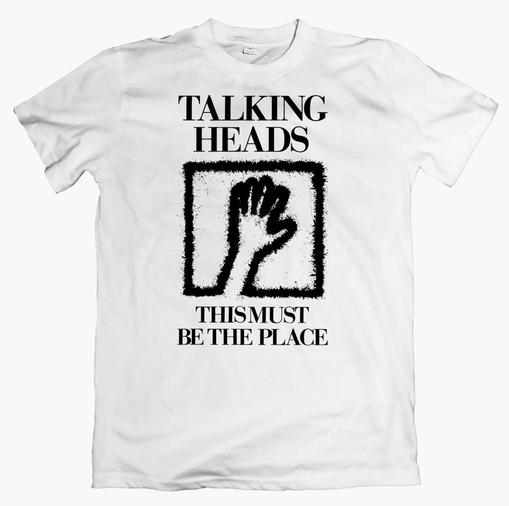 Talking heads this must be the place tshirt 80s new wave band tee unisex xs2xl S