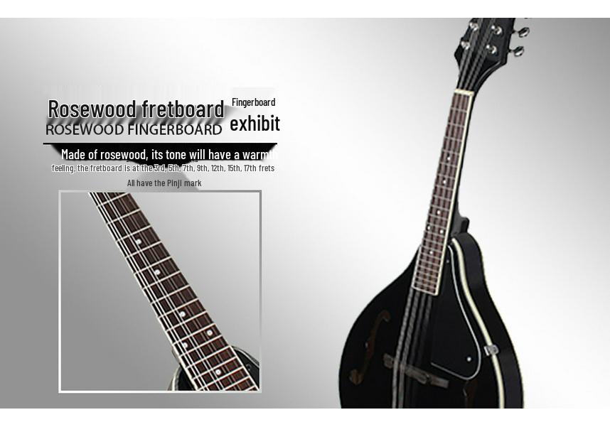 IRIN Tibetan Eight-String Ethnic Mandolin Instrument