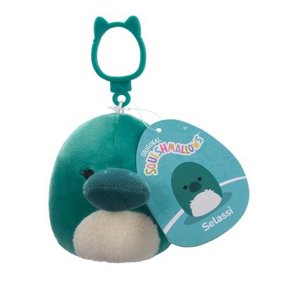 Squishmallows 3,5 Zoll Plüsch-Schlüsselanhänger (Selassi)