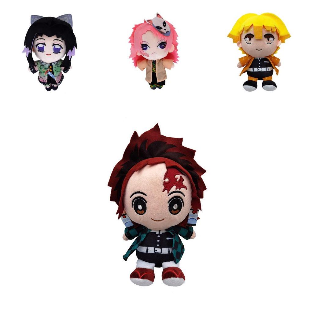 8in Anime Demon Slayer Kimetsu No Yaiba Weiche Plüschpuppe Stofftier Kinderspielzeug Geschenk