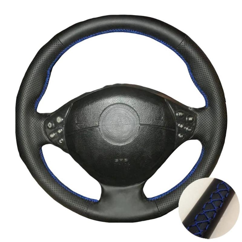 Microfiber Leather Car Steering Wheel Cover For BMW M Sport E36 1996-2000 E39 1995-2001 Z3 E36/7 1998-2002 M3 E36 M5 E39 3-Spoke