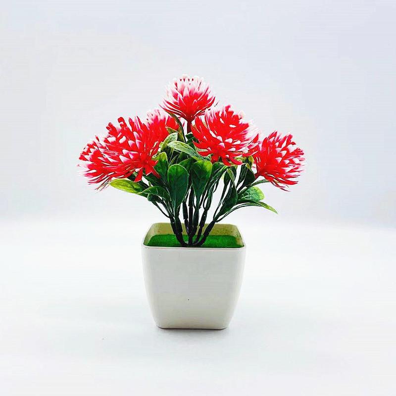 Pinecone Balls Artificial Potted Plant For Wedding Centerpieces Gifts And