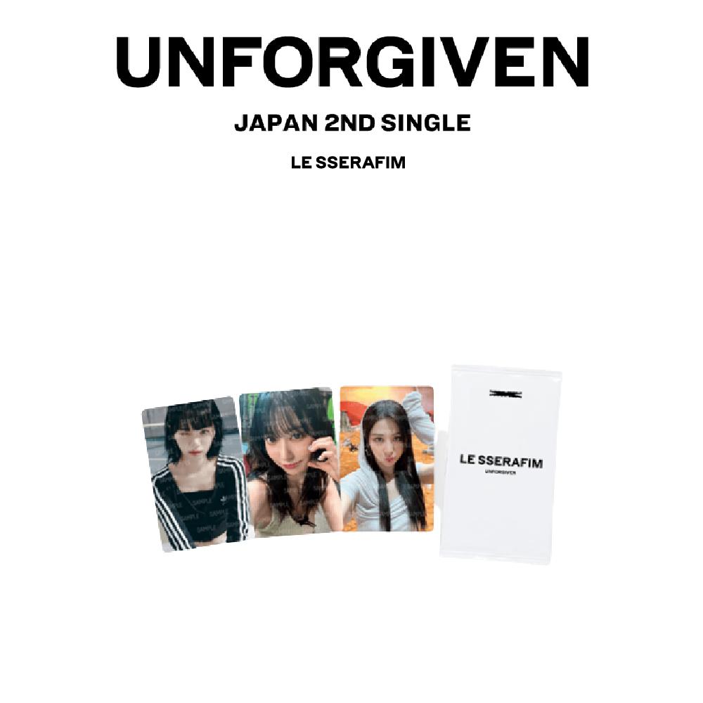 

Предзаказ Фотооткрытка LE SSERAFIM UNFORGIVEN JAPAN