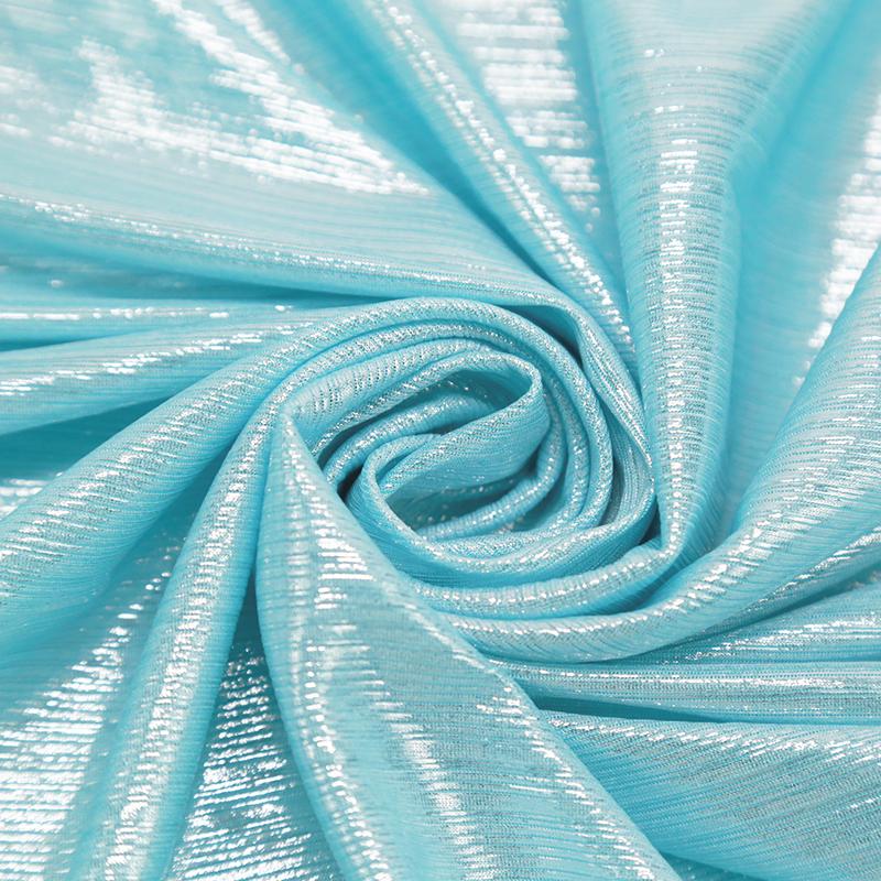 Sparkling Elastic Fabric for Dance Wear Costumes Dress Gilded Soft Stretch Fabric Background Decoration Clothing DIY Material