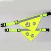 Anti accidental Pet Reflective Scarf Anti-lost Dog Saliva Towel Pet Drool Scarve  Pet Collars