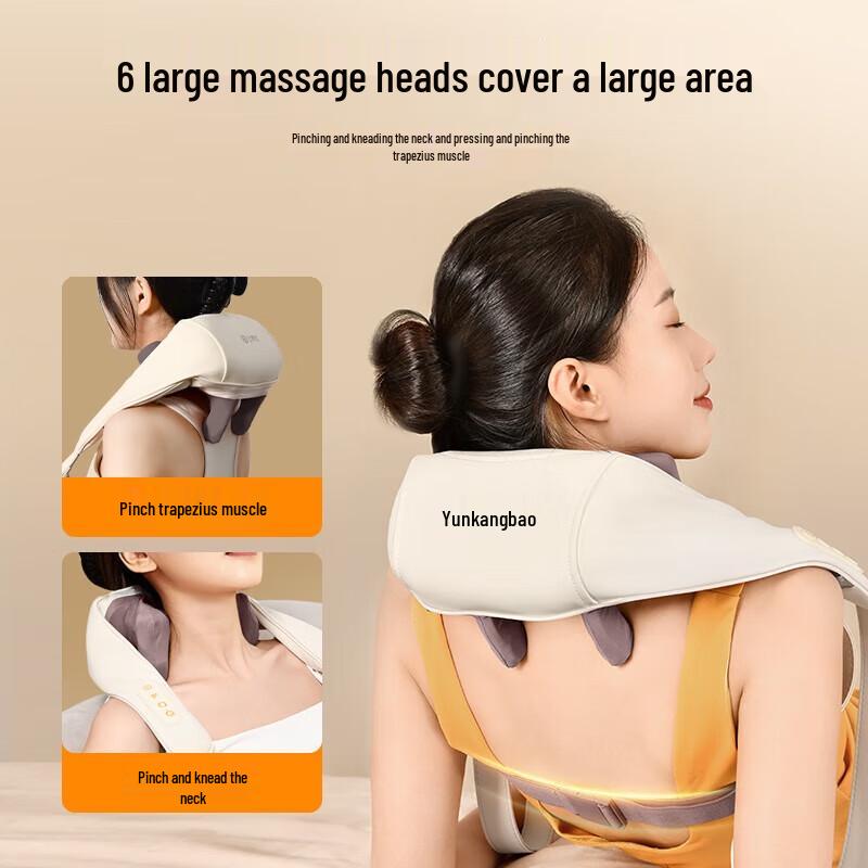 

Smart Neck & Shoulder Massager with Heat and Kneading