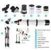 120900 Astronomical Telescope Large Aperture Equatorial Refracting Outdoor High Magnification HD Professional Stargazing Moon