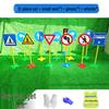 WEZHO Children's Traffic Signs and Accessories Set