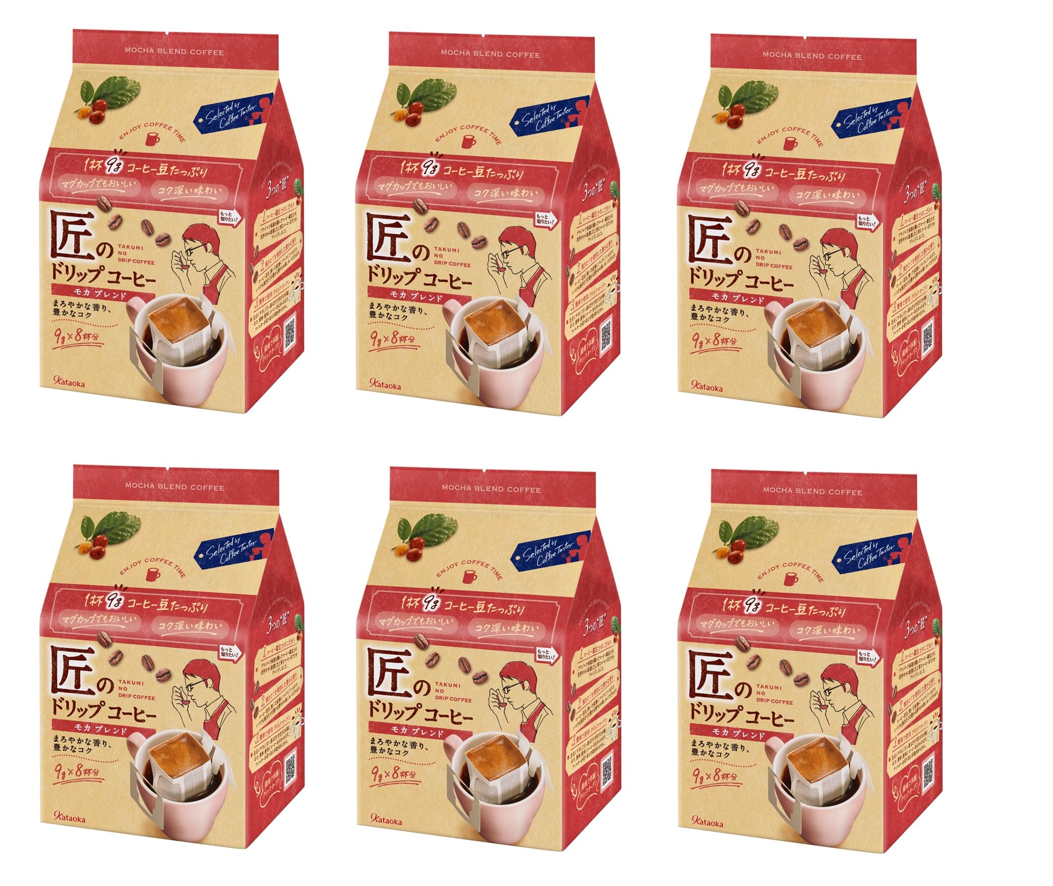 

Капельный кофе Мокка Бленд 48 шт. Takumi s [Оптовая покупка]