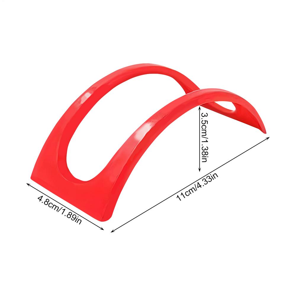 

Taco Holder Mexican Pancake Rack Tortilla Tray Food Pallet Holder Kitchen Supplies Reusable Taco Holder красный