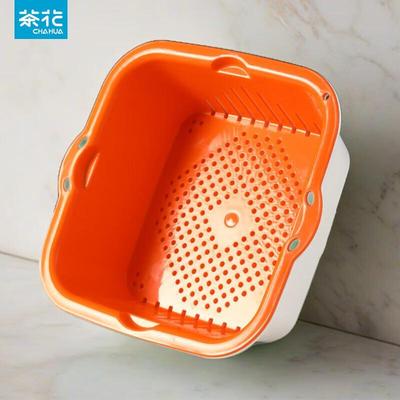 Multi-functional Double-Layer Kitchen Drain Basket