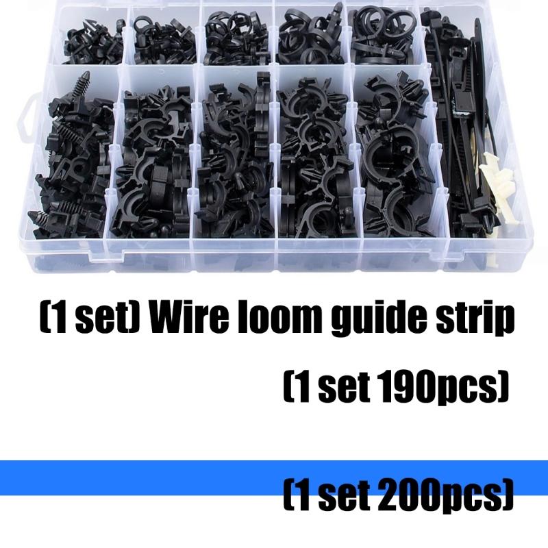Wiederverwendbare Nylon-Kabelbinder in verschiedenen Größen mit Steckmontage zur schnellen Kabelorganisation im Büro und zu Hause