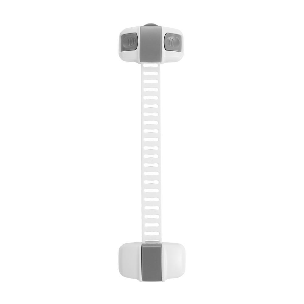 Plastic Child Safety Lock Anti-Clamp Refrigerator Safety Buckle Window Closet Wardrobe