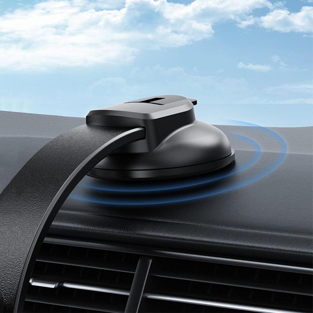 Car Phone Holder Ultra Grip Suction Cup Stand 360 Degree Rotation Phone Mount For Travel Truck Dashboard Windshield Drivers