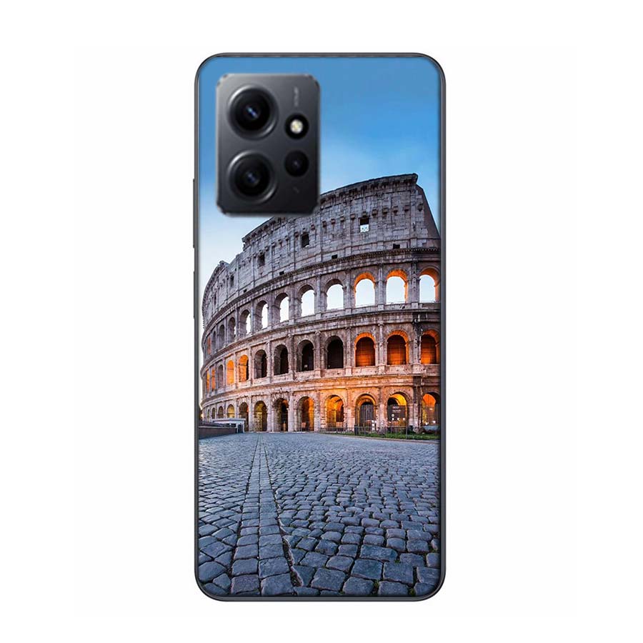 Colosseum Rome Italy Phone Case For Redmi Note 13 5G 14 Pro Plus Redmi 12 12C 13C 14C 10 10A 10C 9 9C 9T 9A 8 8A K70 Pro TPU Cle