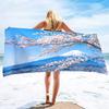 Microfiber Beach Towel Flower Elegant Cherry Blossom Quick Dry Absorbent Bath Towels Blanket Tapestry For Travel Yoga Women Men