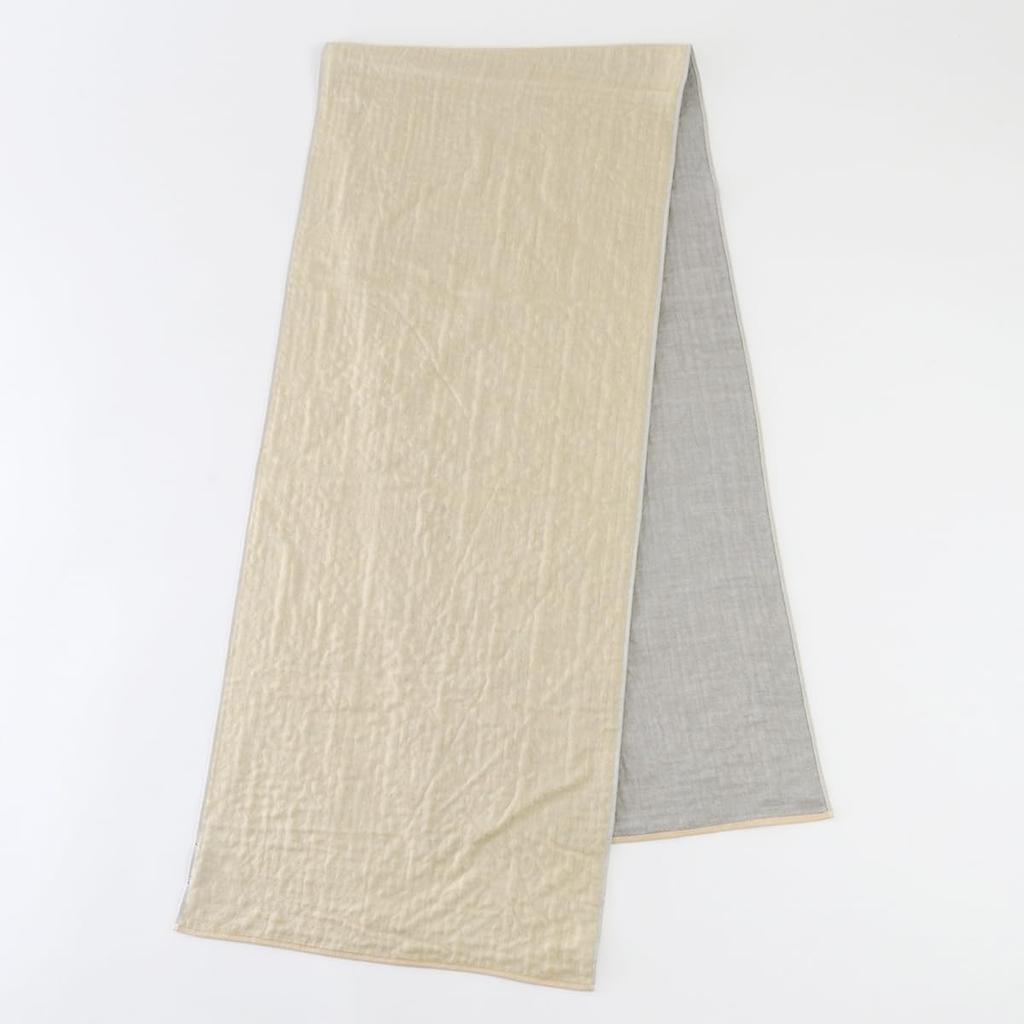UCHINO Soothing Reversible Marshmallow Gauze Standard 100 A great gift 88M1P748 Scarf Scarf. Moisturizing, breathable, absorbent, washable,