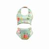 Floral Print Doll Swimsuit Clothes Colorful Doll Swimwear Fashion Doll Beachwear  Doll Accessories